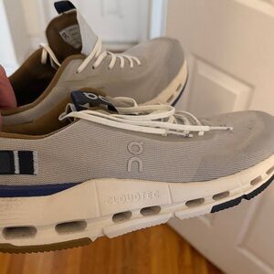 On Running Men's Cloudtec Sneakers - Gray and Navy